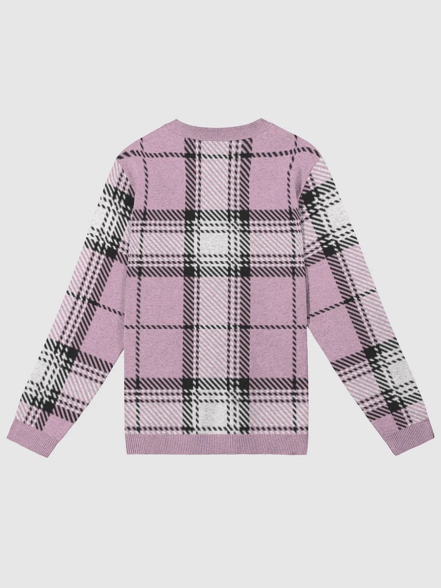 Huntington's Pink Plaid Sweater product image (7)