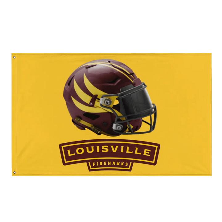 Louisville Firehawks Team Flag product image (1)