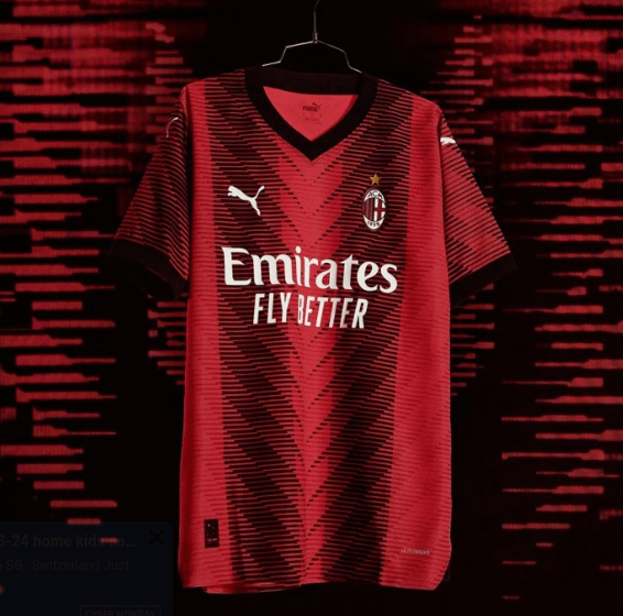 Ac Milan Home 23/24 - Mens product image (1)