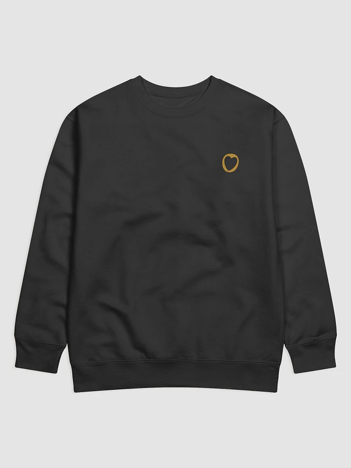 thanks for being here! Sweatshirt (Gold) product image (6)