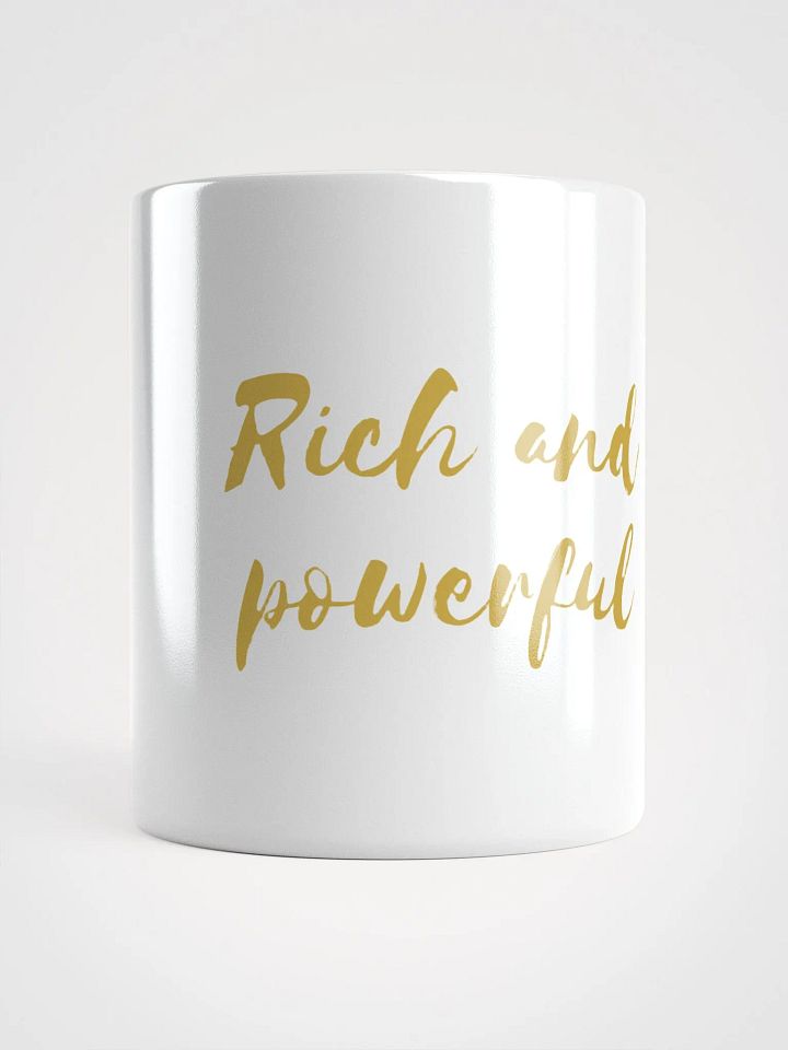 Rich and Powerful Gold Mug product image (1)