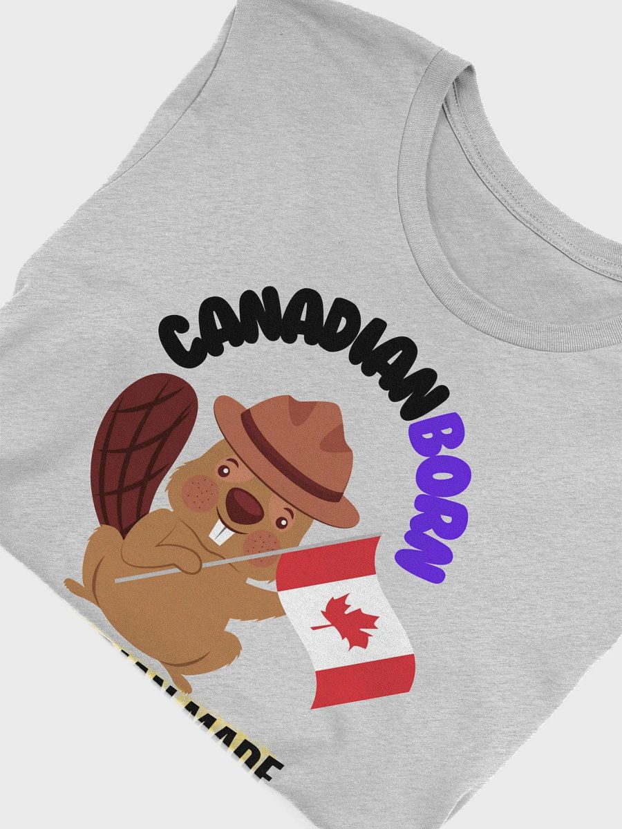 Born Canadian Mad Beaver T-Shirt product image (7)