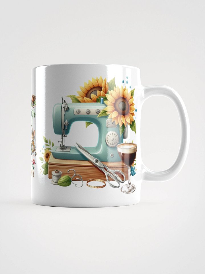 Sunflower Sewing Delight Mug product image (1)