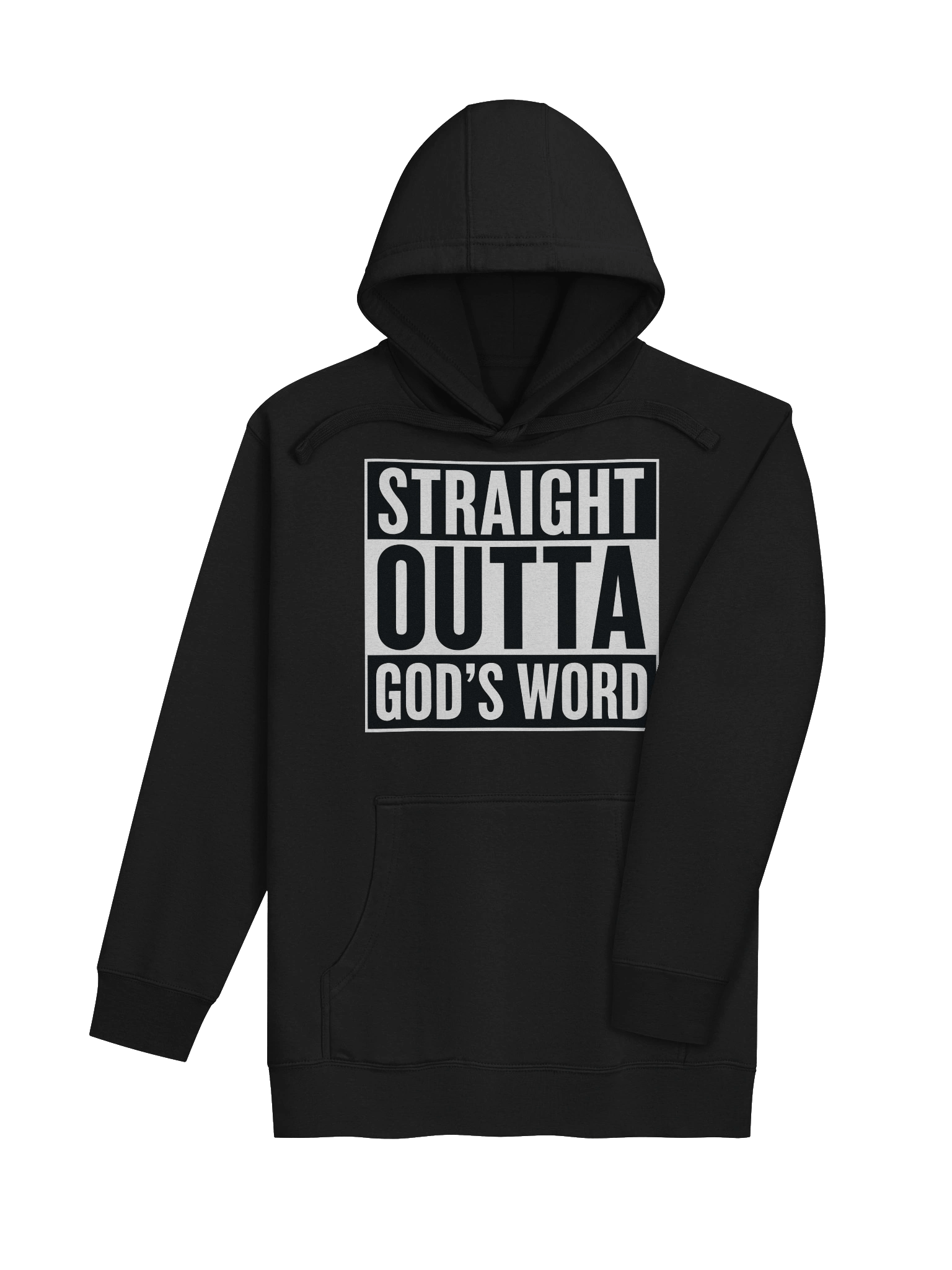 Straight Outta God's Word Premium Hoodie product image (4)