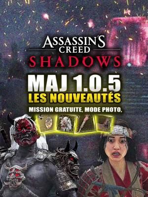 La MAJ 1.0.5 d'Assassin's Creed Shadows ! Mission avec Dead by Daylight, Améliorations du Mode photo ect...  #ac #acshadows #assassinscreed #assassinscreedshadows #ubisoft #gameplay #fr #trailer #gaming 
