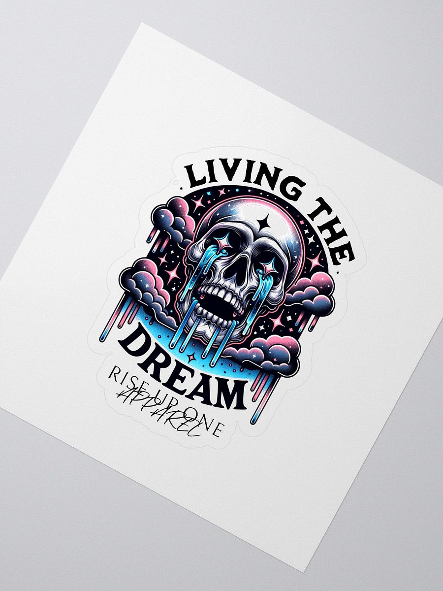 Living The Dream Sticker product image (2)