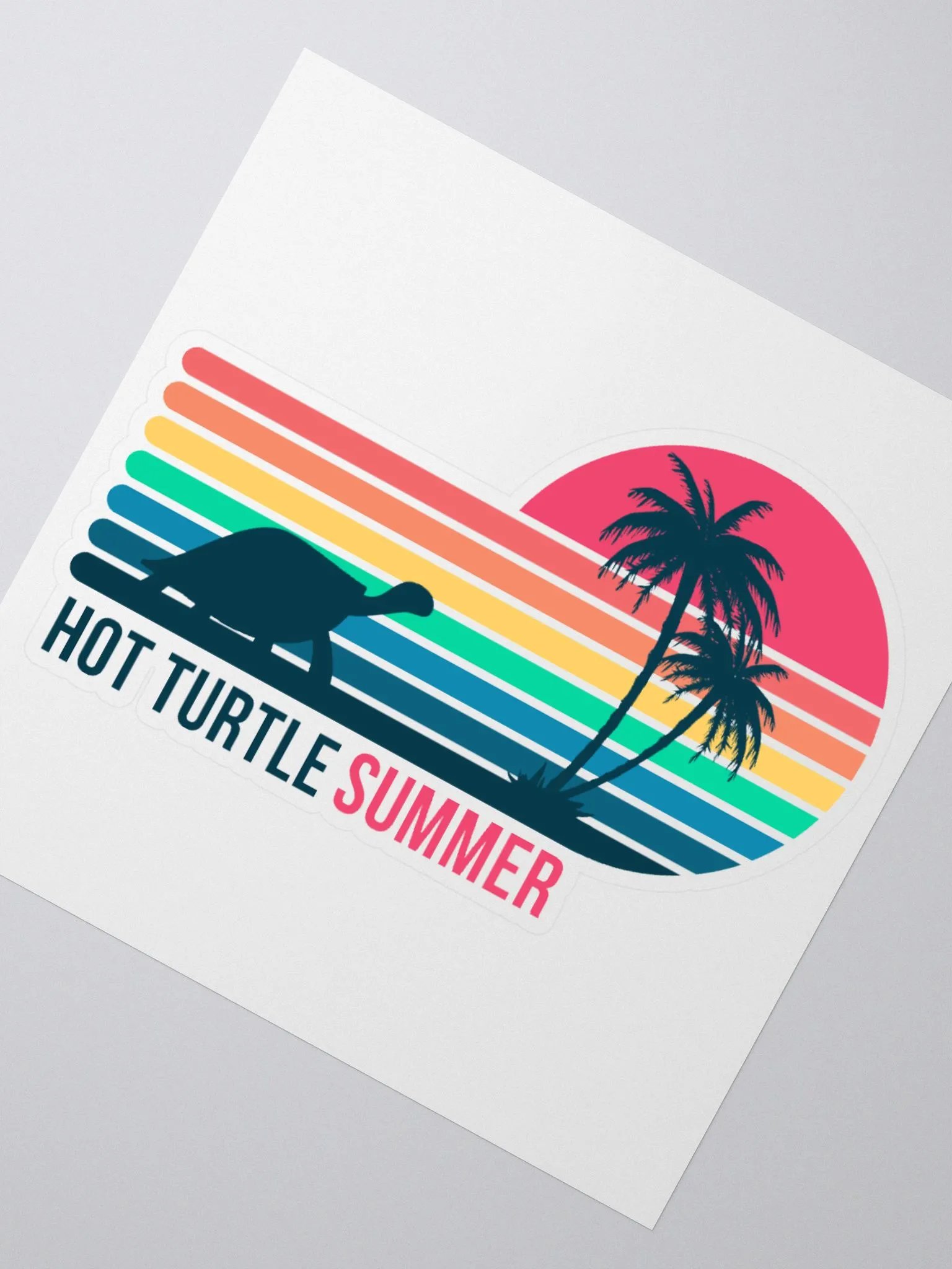 Hot Turtle Sticker product image (8)