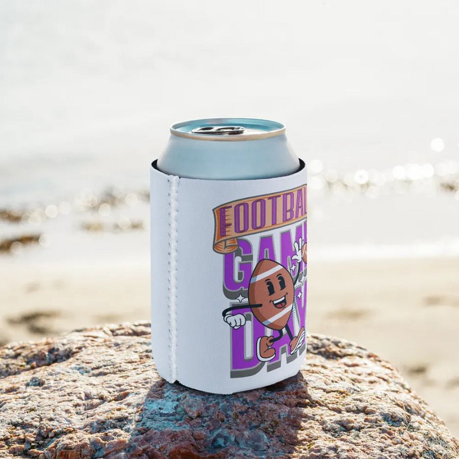 Game Day Football Can Cooler product image (9)