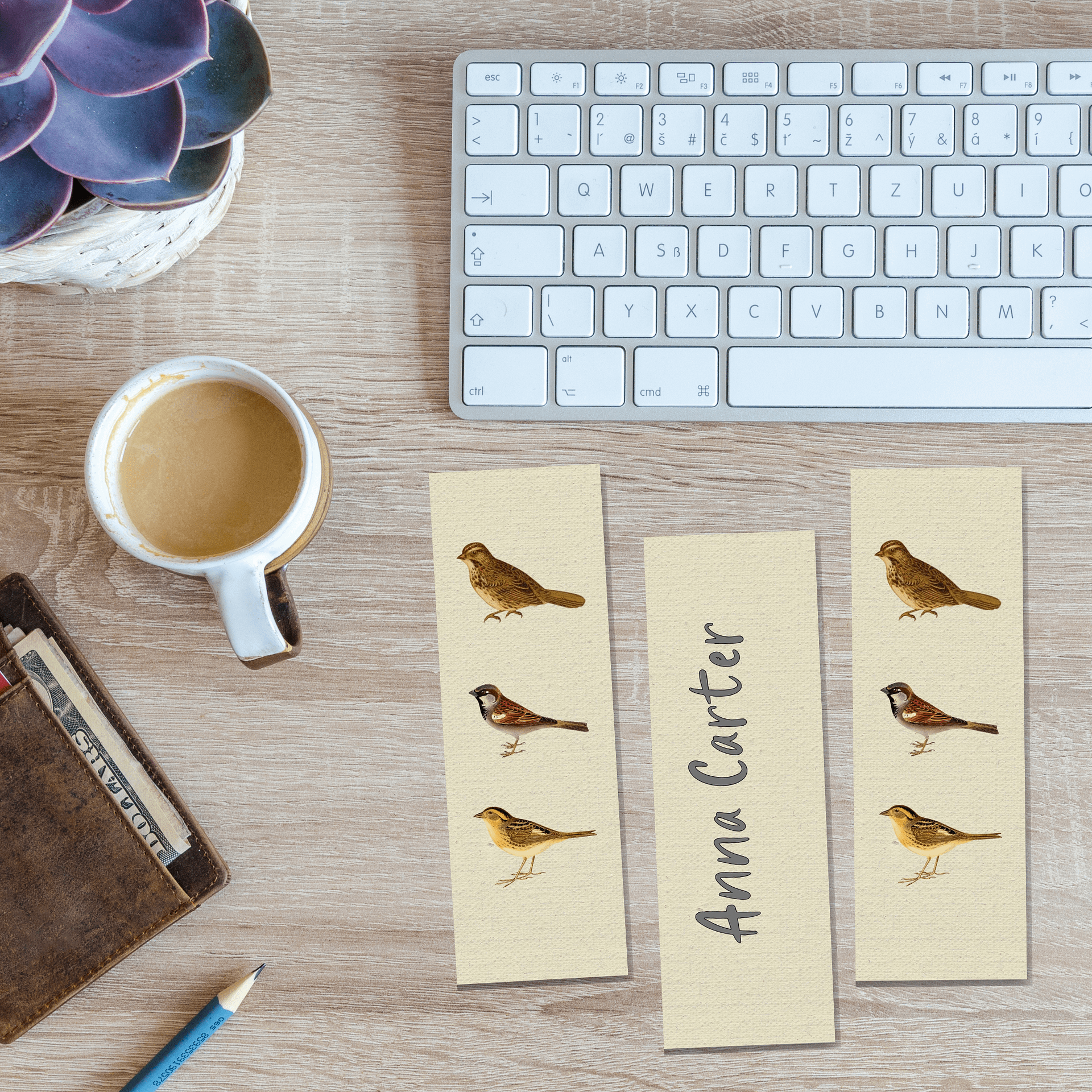 Sparrow Bookmark product image (10)