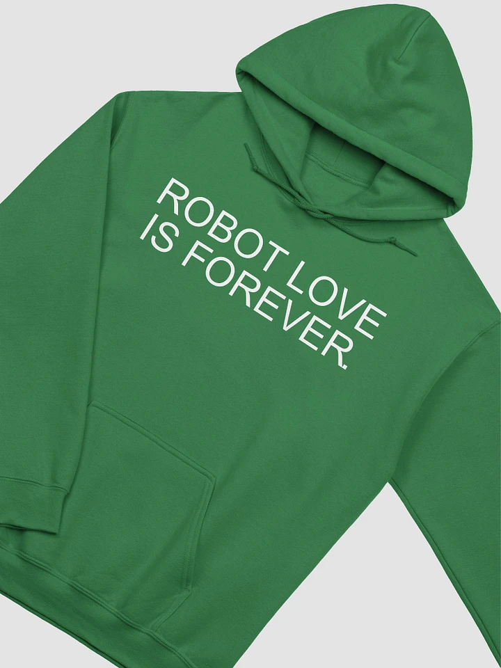 Robot love is forever classic hoodie product image (13)