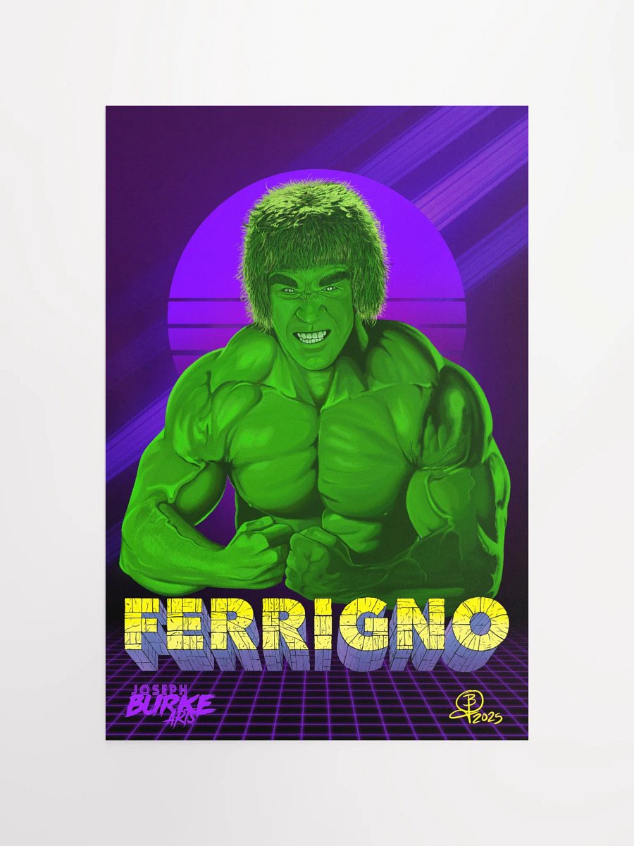 Lou Ferrigno's Hulk Fine Art Print product image (4)