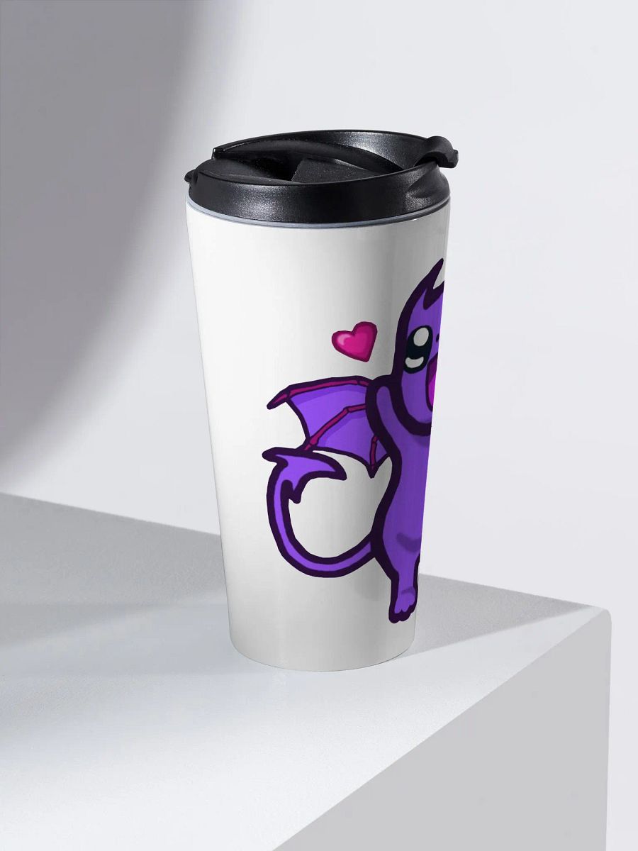 Stainless Steel Travel Mug - Waving Jeffrey product image (2)