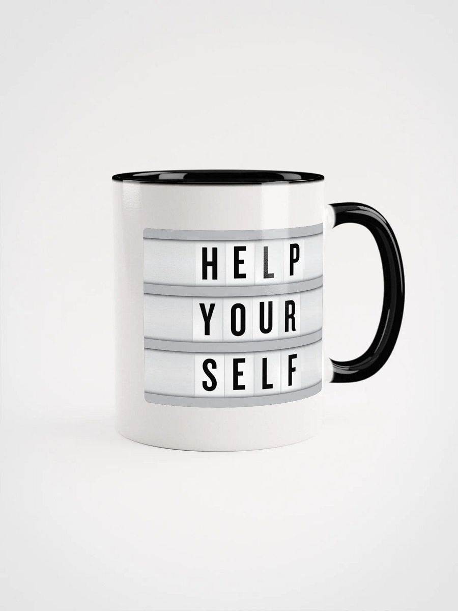 Help Your Self mug product image (2)
