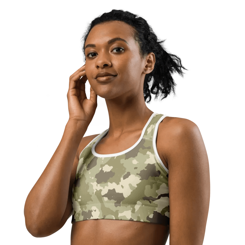 Camouflage Camo Sports Bra product image (2)