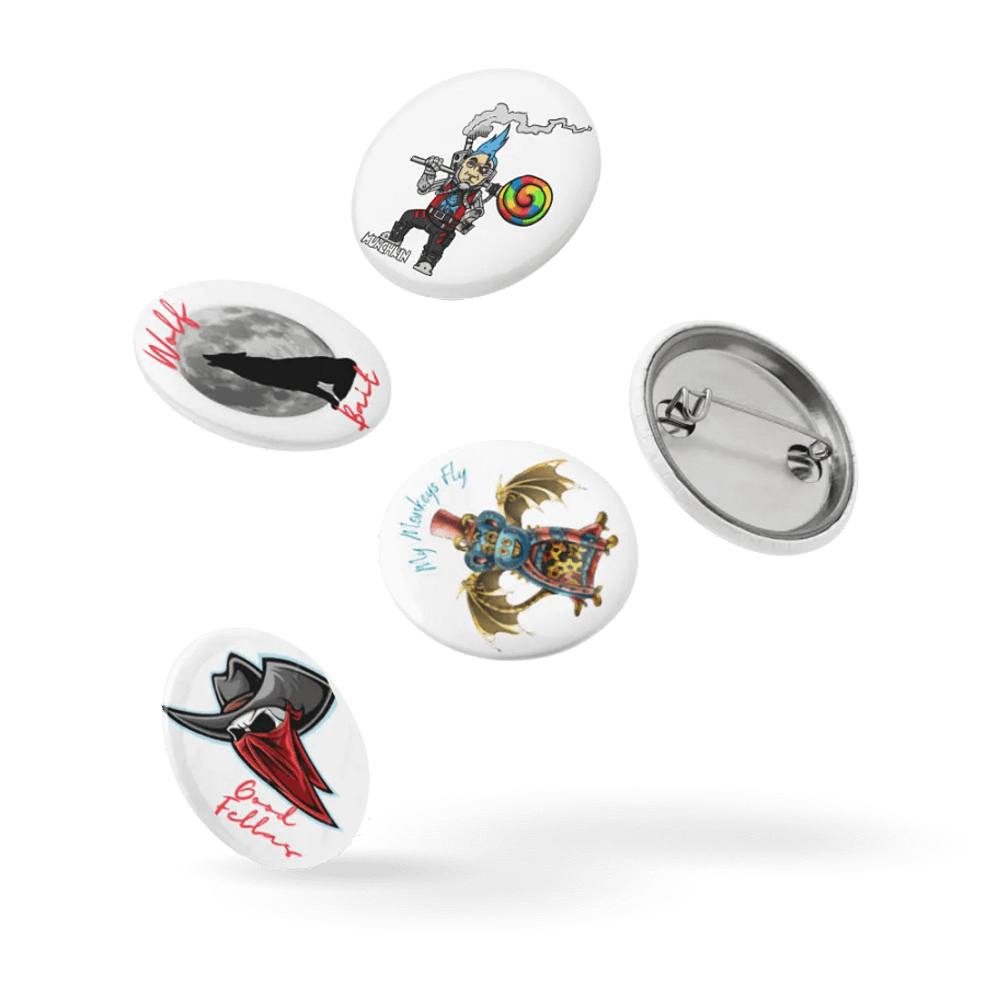 5 Piece Pin Set. Collectors Edition. product image (5)