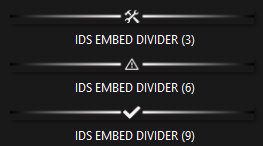 Misty Embed Divider Bars product image (2)