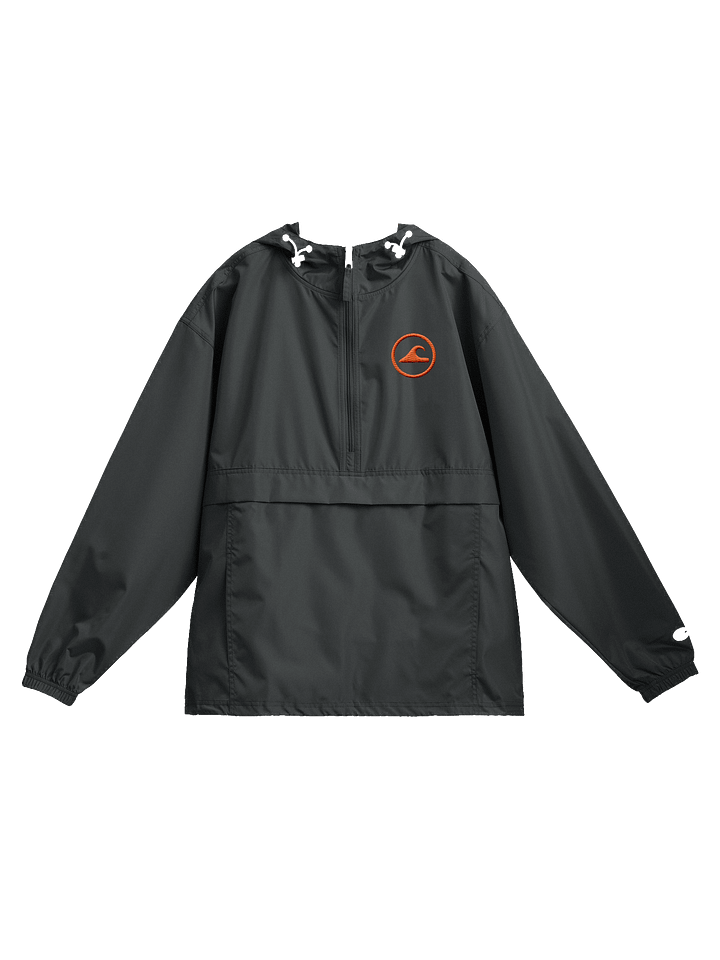 Embroidered Wave Rider Champion Packable Jacket (Citrus) product image (1)