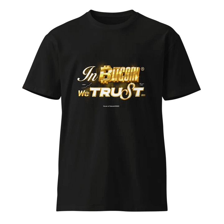 In Bitcoin We Trust T-Shirt product image (1)