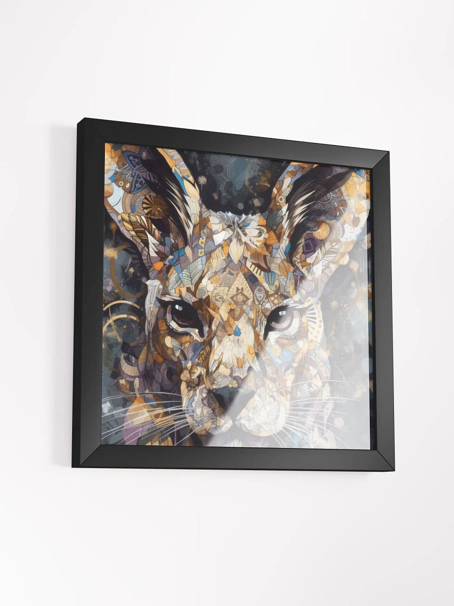 Intricate Kangaroo artwork -Framed Poster Print product image (3)