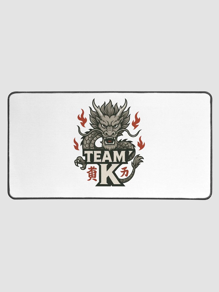Team K China Desk Mat 15.5" x 31.5" product image (1)