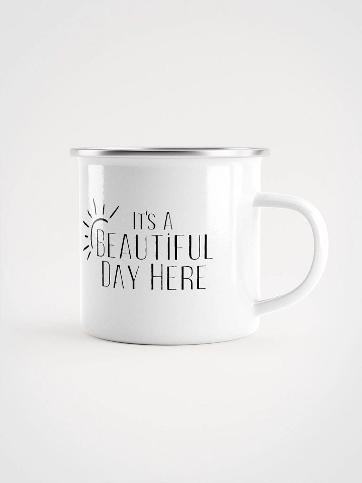 Beautiful Day Enamel Mug product image (1)