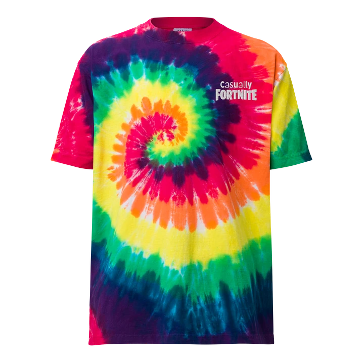 Psychedelic Vibes Casually Fortnite Tie-Dye Tee product image (17)