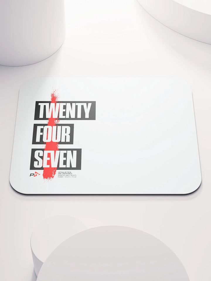 PTV 24/7 Red Streak Mouse Pad product image (1)