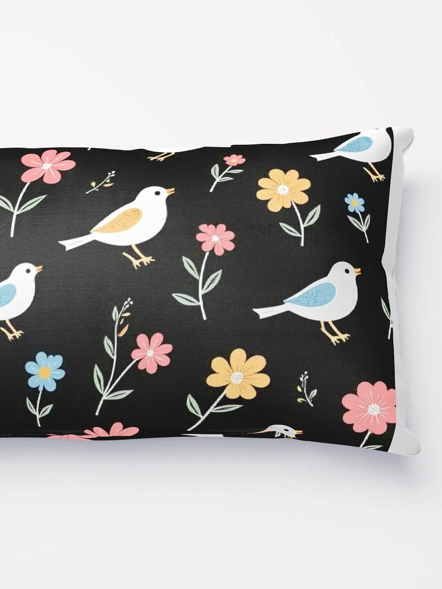 Whimsical Bird and Flower All-Over Print Pillow product image (14)