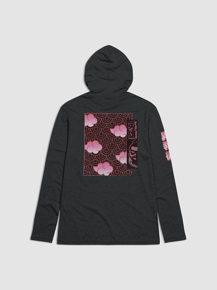 Lightweight Long Sleeve Shirt w/Hood - Nihon Heathens - Pale Red product image (2)