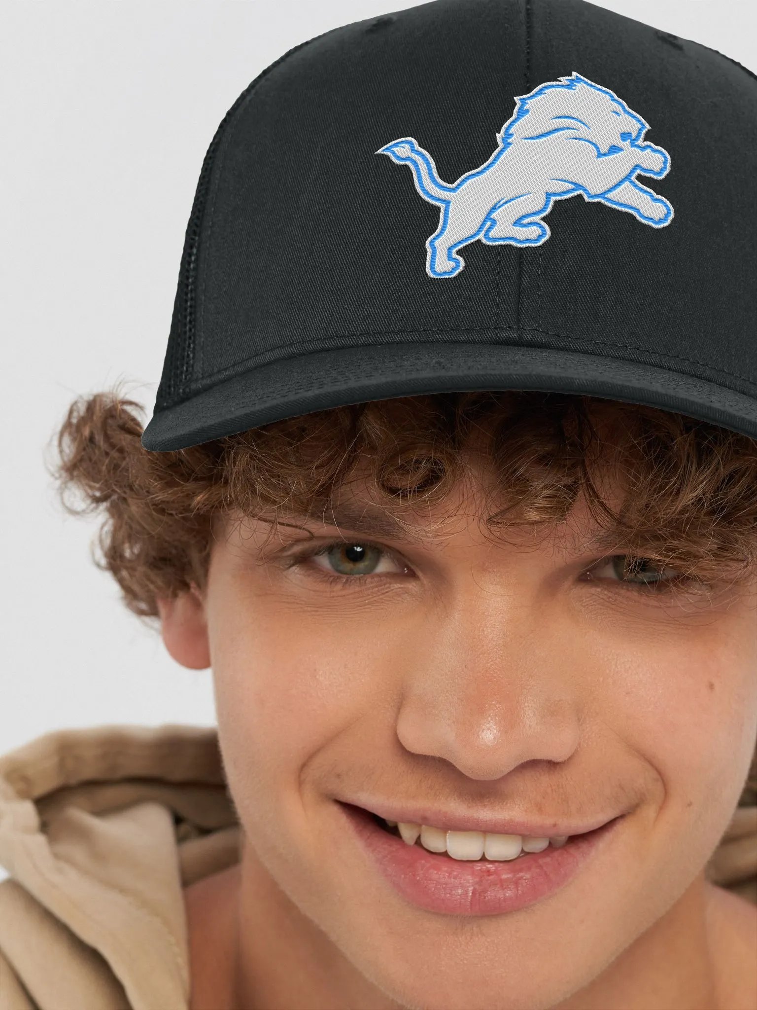Lake City, FL Lions Youth Football Blackout Hat product image (22)