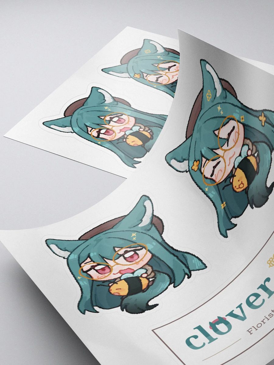 clover and manuka sticker product image (4)