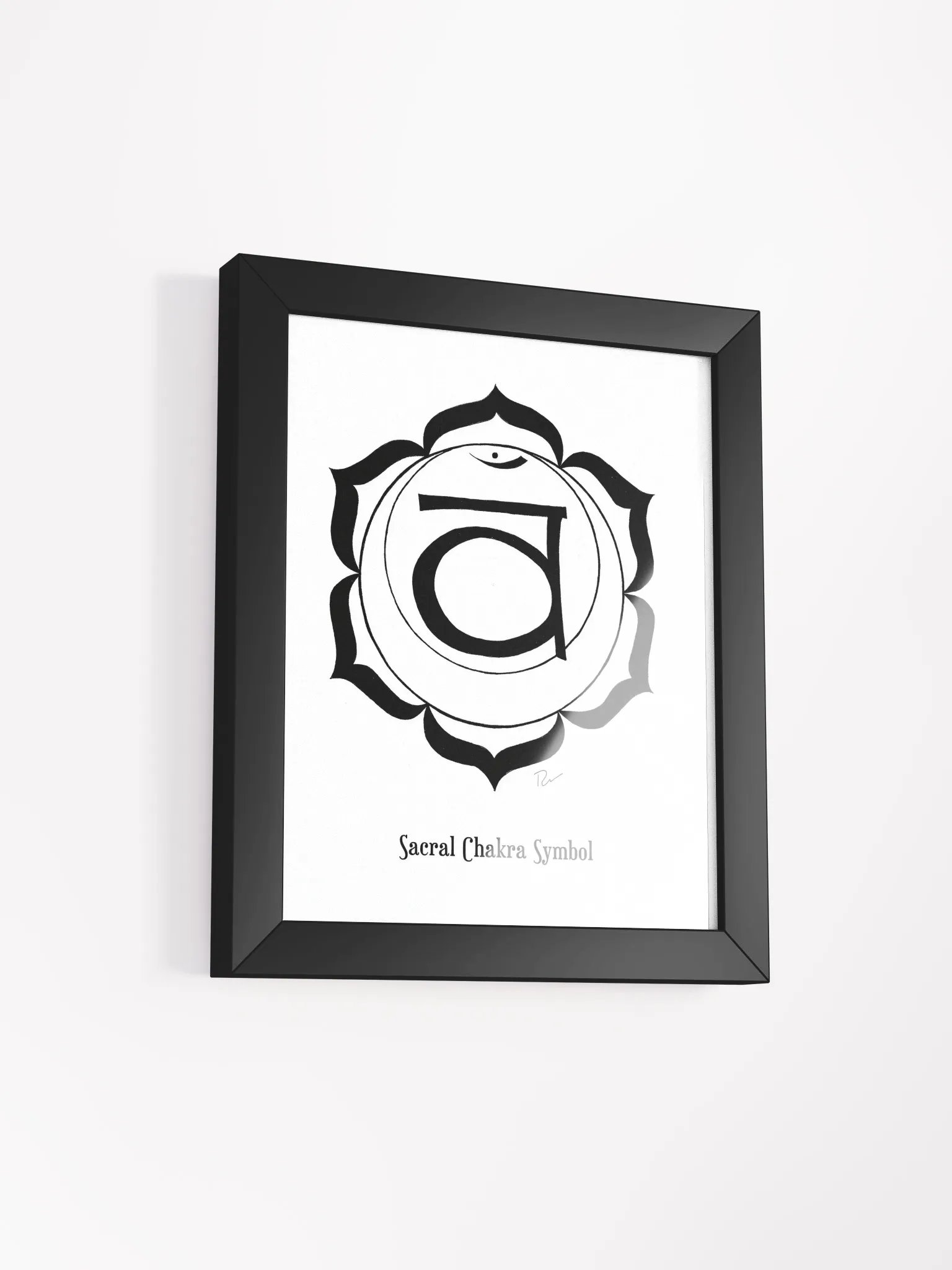 Sacred Chakra Framed Art product image (2)