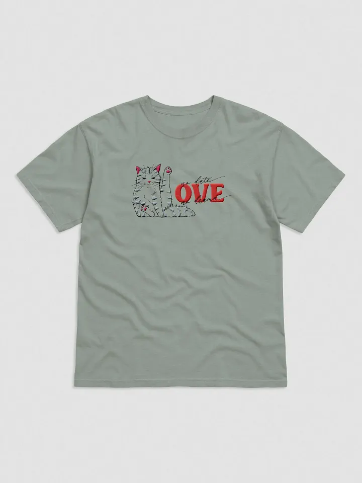 Cat Date Night - Embroidered T-Shirt product image (2)