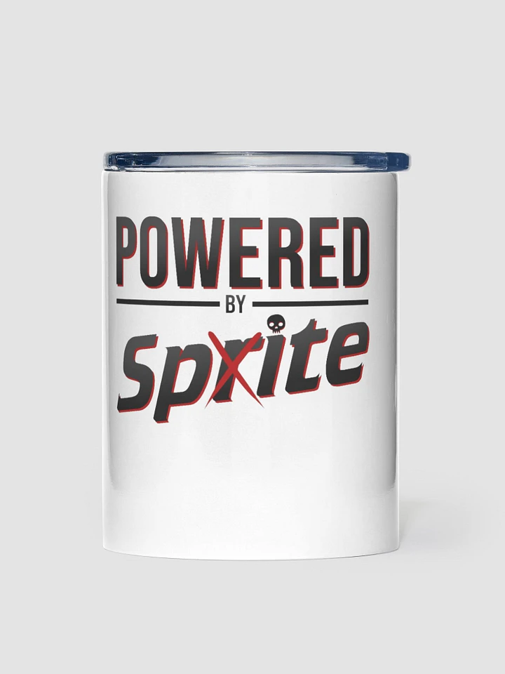 Powered By Spite 10oz Stainless Steel Tumbler product image (1)