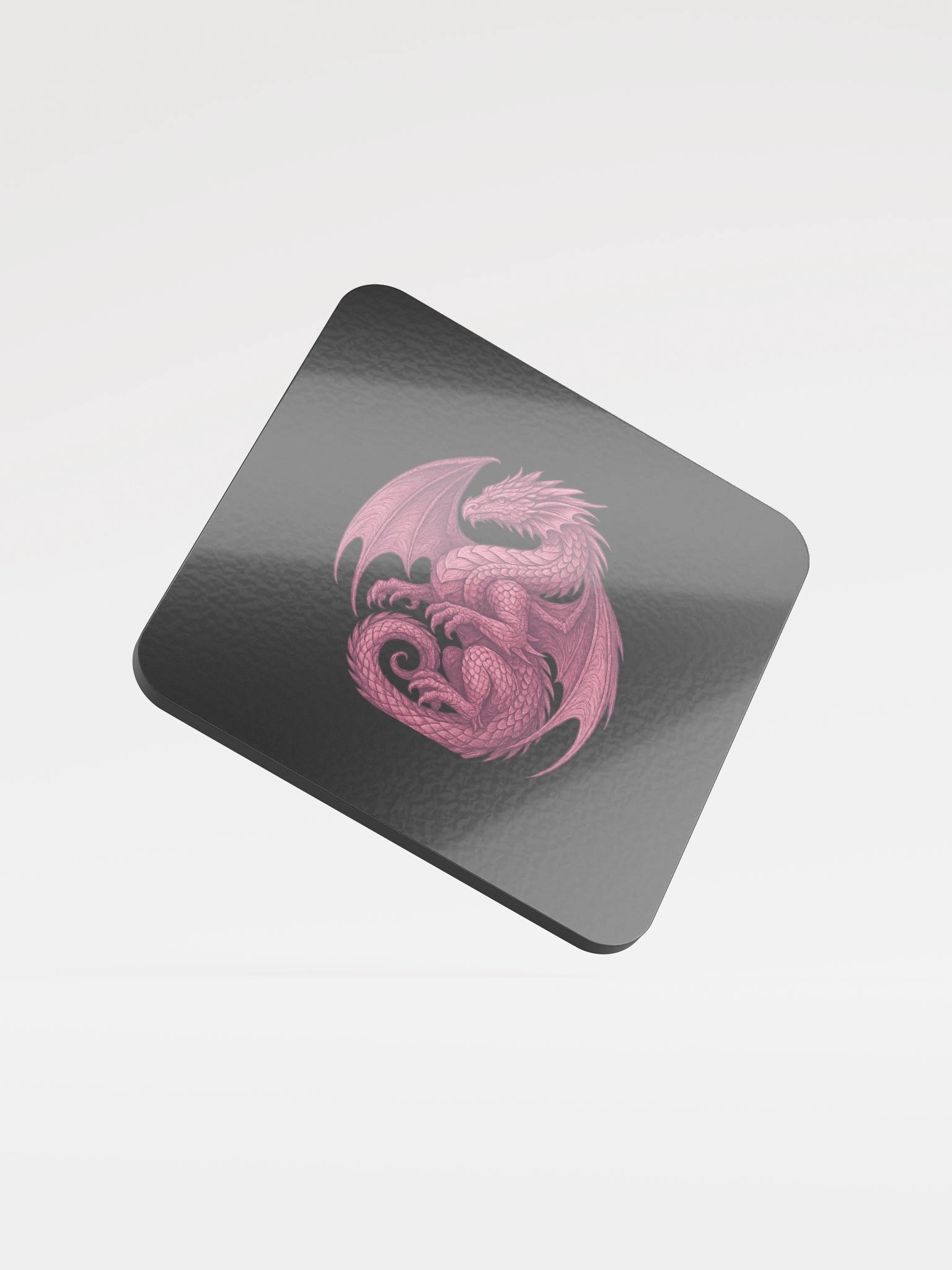 🐉 Pink Dragon Coaster – For the Sacred Flame Within 🐉 product image (1)