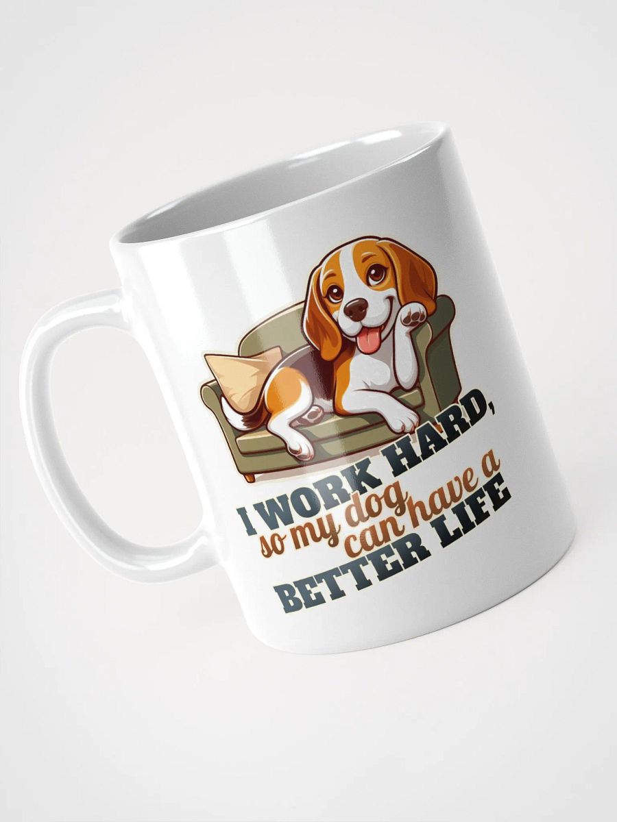 Work Hard - Beagle Sofa - Mug product image (8)