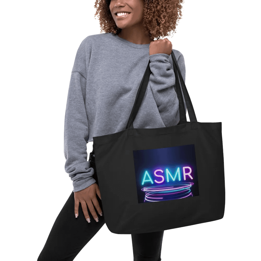 Neon ASMR Sensation Tote Bag product image (5)