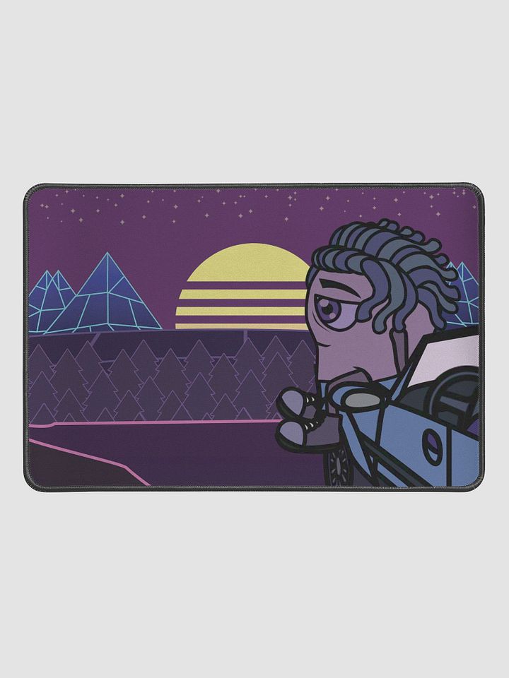 Synth chill deskmat 12" x 18" product image (1)