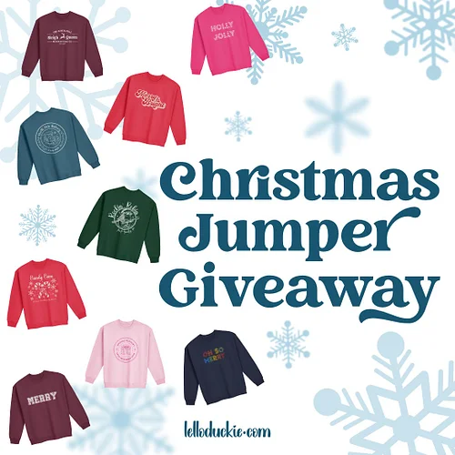 🎁 CHRISTMAS JUMPER GIVEAWAY 🎁

It’s beginning to look a lot like… free jumpers! 🎅✨ 

I'm giving away one of our fabulously fe...