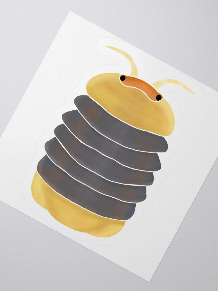 Rubber Ducky Isopod Sticker product image (5)