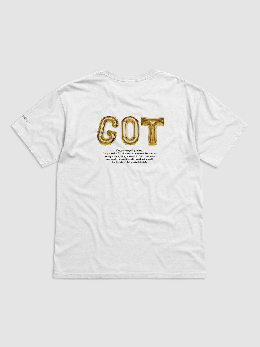 GET/GOT Balloon Tee (white) product image (2)