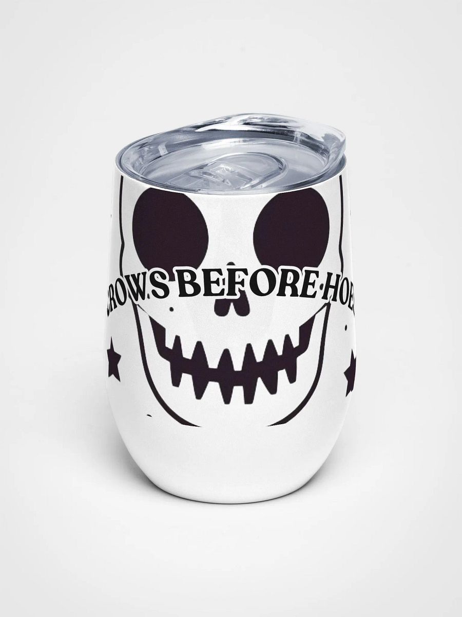 CROWS BEFORE HOES WINE TUMBLER : Limited Edition product image (1)