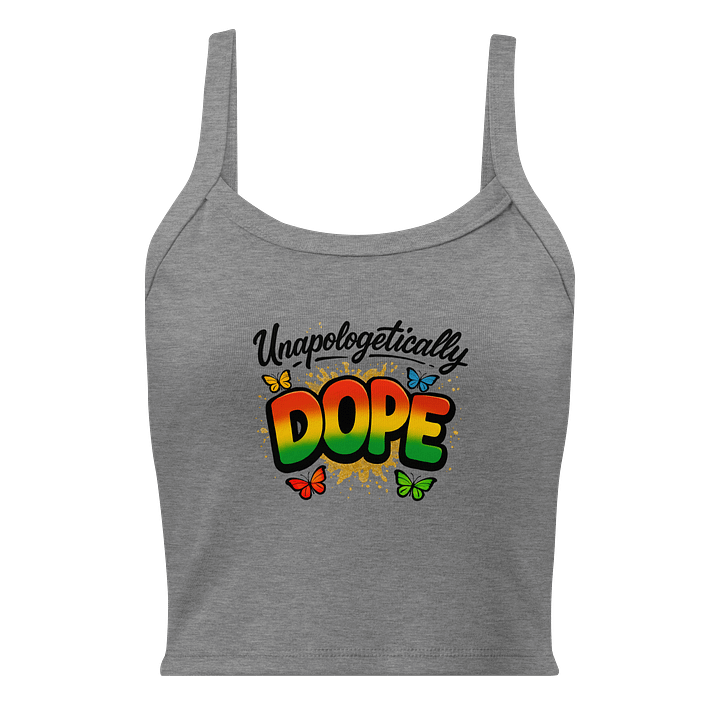 Dope Butterfly Dreams Ribbed Tank product image (1)