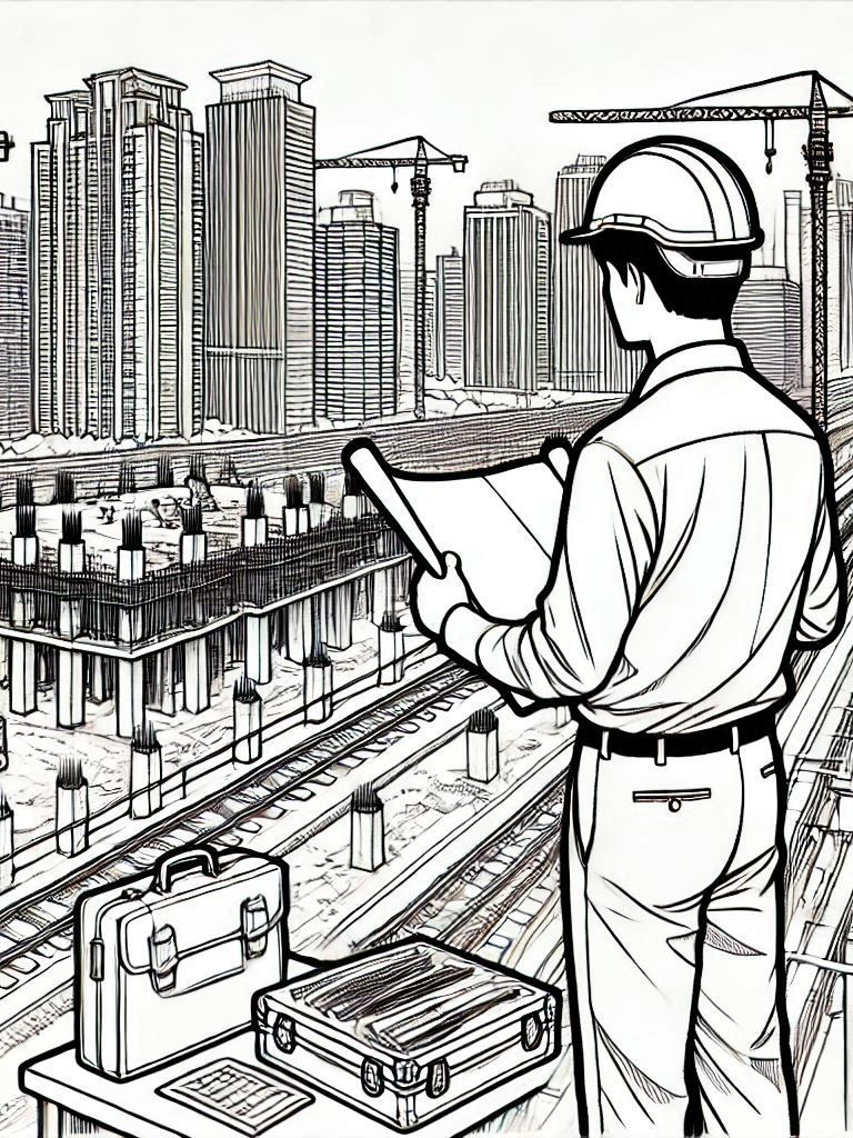 STORES7 KIDS COLORING BOOK (PROFESSIONS) product image (4)