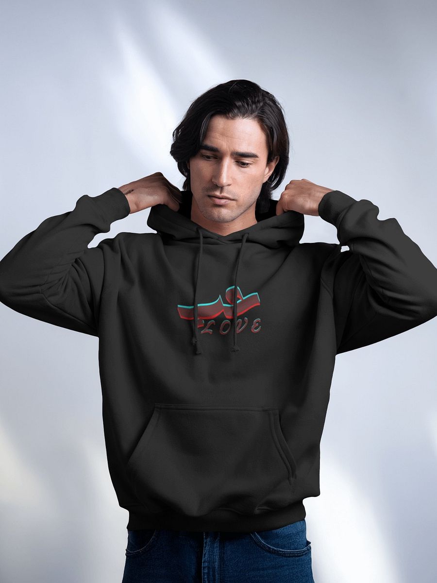 Love in Arabic 3D Shadow Hoodie product image (2)