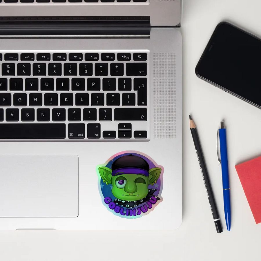 Holographic Star Struck GoblinJuju Sticker product image (10)