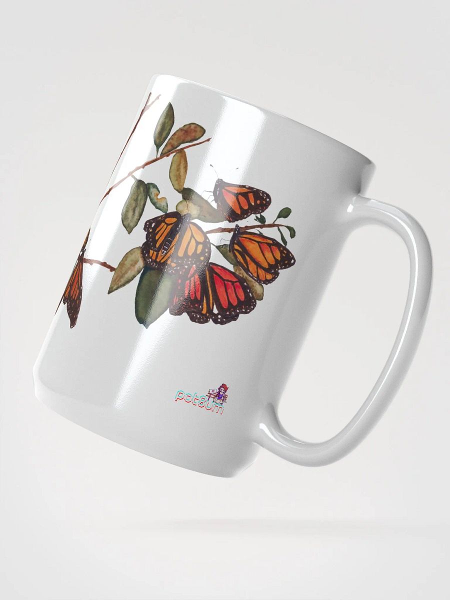 MONARCHS white glossy mug product image (3)