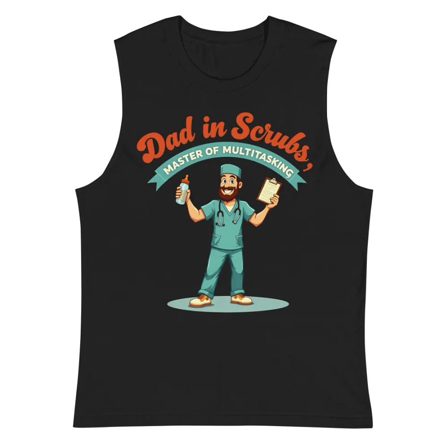 Multitasking Dad Muscle Tank product image (3)