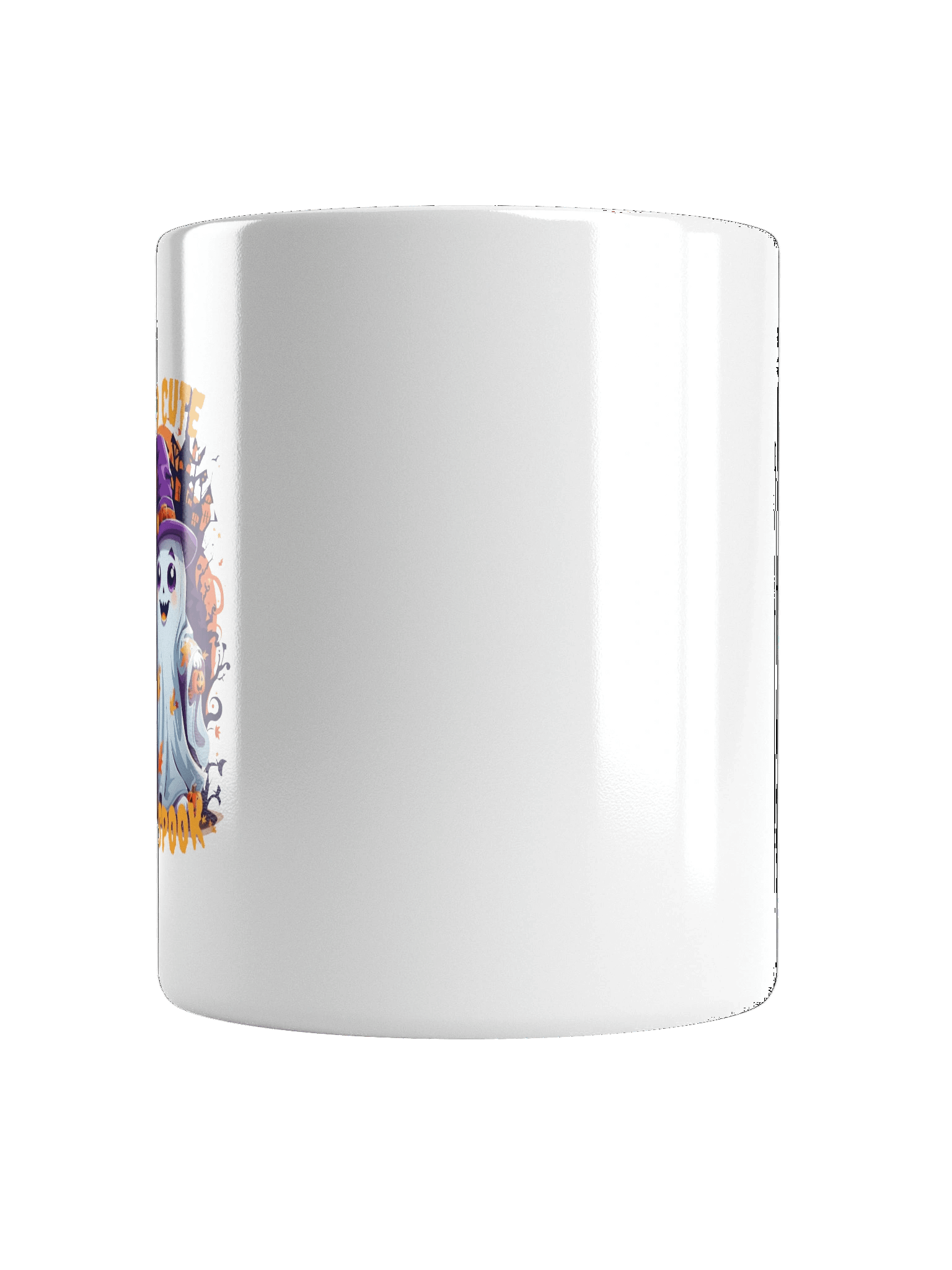 Too Cute to Spook White Glossy Mug product image (17)