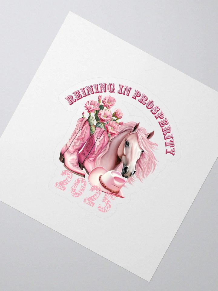 Prosperity Reign Kiss Cut Stickers product image (2)